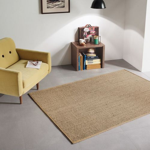Gewebter Teppich - SEAGRASS - LUSOTUFO - modern / einfarbig / Pflanzenfaser