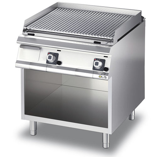 Elektro-Grill - D74/10PLGP - Olis Ali Group S.r.l. - bodenstehend / Profi / Edelstahl