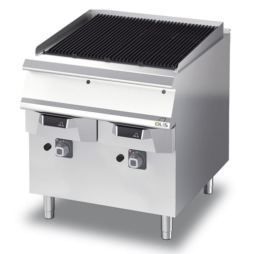Gas-Grill - D74/10GG - Olis Ali Group S.r.l. - bodenstehend / Profi / Edelstahl