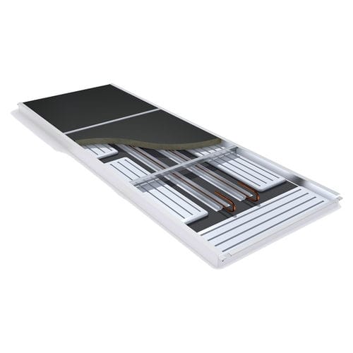 Metallzwischendecke - NEXT HYBRID® - Integra - Interior Systems - Platten / freihängend / für Büro