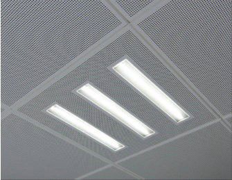 Deckeneinbauleuchte - TILE LINE 3D - Integra - Interior Systems - LED / linear / kreisförmig