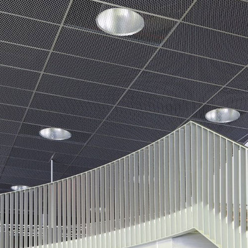 Aluminium-Zwischendecke - LAY IN - Integra - Interior Systems - galvanisiertem Stahl / Platten / für Büro
