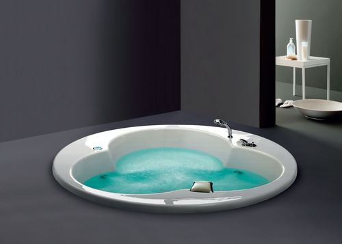 Einbau-Whirlpool - BLUE STAR IN - ilma srl - rund / Viersitzer / 8 Plätze
