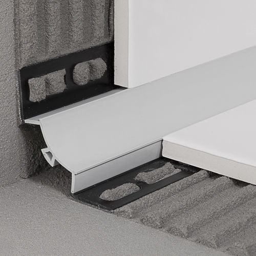Abschlussprofil für Inneneckprofil - CERFIX PROROUND P - PROFILPAS - PVC / Aluminium / Edelstahl