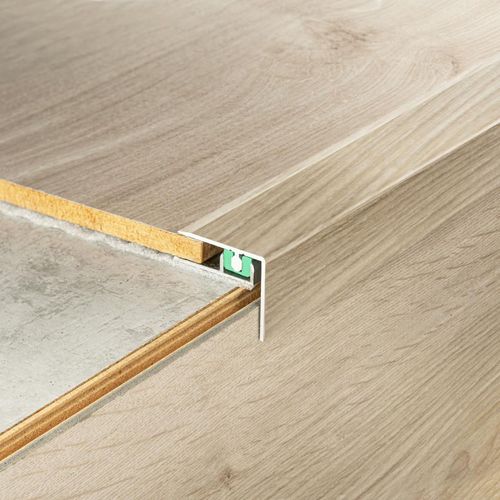 Aluminium-Abschlussprofil - UNISYSTEM PLUS G/2 - PLUS G/4 - PROFILPAS - für Fliesen / Rechteck / beige