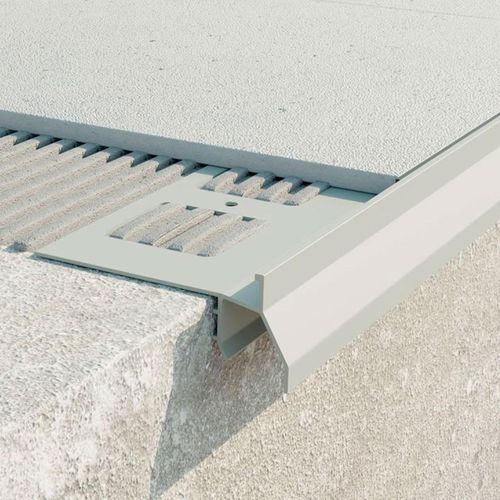 Metallabschlussprofil - CERFIX PROTEC CPCVD/30 - PROFILPAS - für Fliesen / Ortgang / weiß