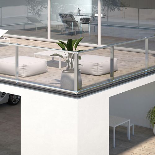 Aluminium-Abschlussprofil - CERFIX PROTEC CPGV - PROFILPAS - für Fliesen / Ortgang / weiß