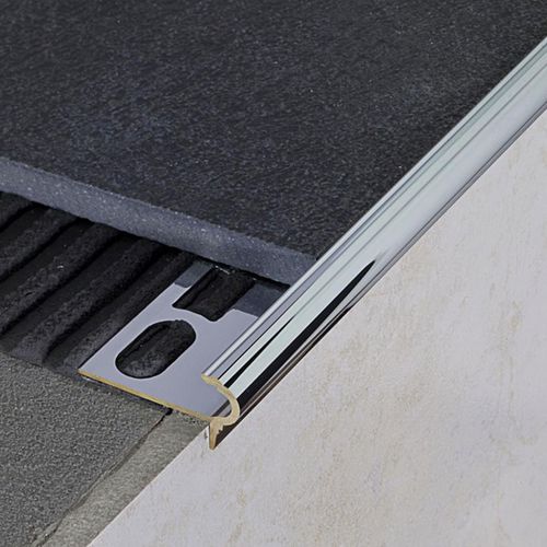 Aluminium-Dehnungsfuge - CERFIX PROSTEP SGI SGA SGN SGK - PROFILPAS - Edelstahl / Messing / für Fußboden