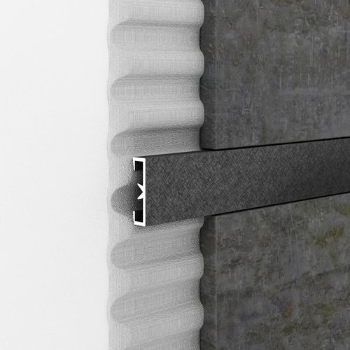 Stahl-Trennprofil - CERFIX PROLIST - PROFILPAS - Aluminium / für Fliesen / Rechteck