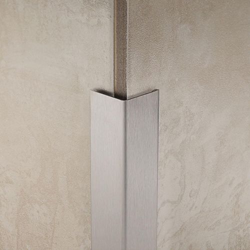 Abschlussprofil für Außeneckprofil - CERFIX PROCORNER M - PROFILPAS - Edelstahl / Messing / Aluminium