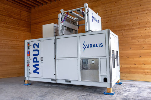Industrie-Dosiersystem - Mineral Foam Insulation Production Unit (MPU) - Miralis GmbH - manuell