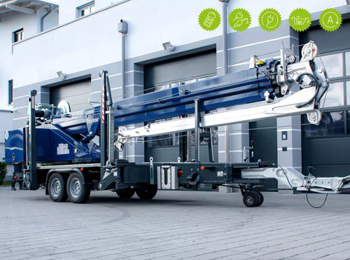 Teleskopkran - AHK 30 KS - Böcker Maschinenwerke GmbH - Spitzenausleger / Hydraulik / mobil