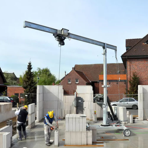 Kompakte Mini-R-Kran - MK 300 / MK 400 - Böcker Maschinenwerke GmbH - Teleskop / mobil / mit Gummireifen