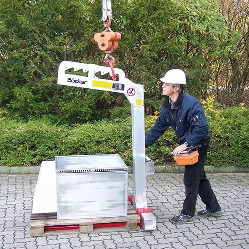 Regelbare Palettengabel - PG 1000 A - Böcker Maschinenwerke GmbH - für Kräne