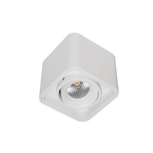 Strahler für Aufbau - PURE 100 : DO20321 - Indigo Lighting - LED / quadratisch / Objekteinrichtung