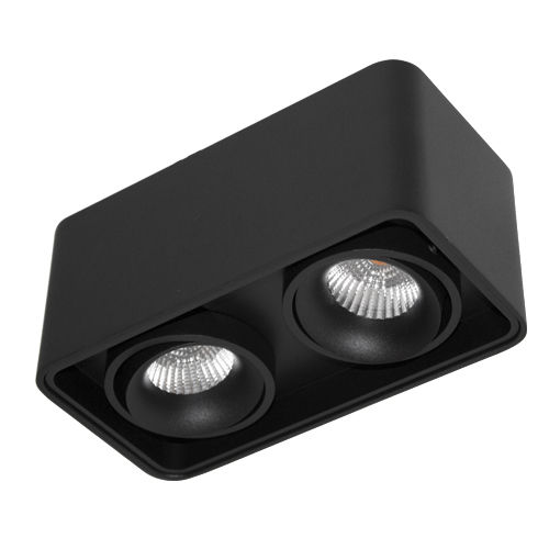 Strahler für Aufbau - PURE 200 : DO21116 - Indigo Lighting - LED / rechteckig / Objekteinrichtung