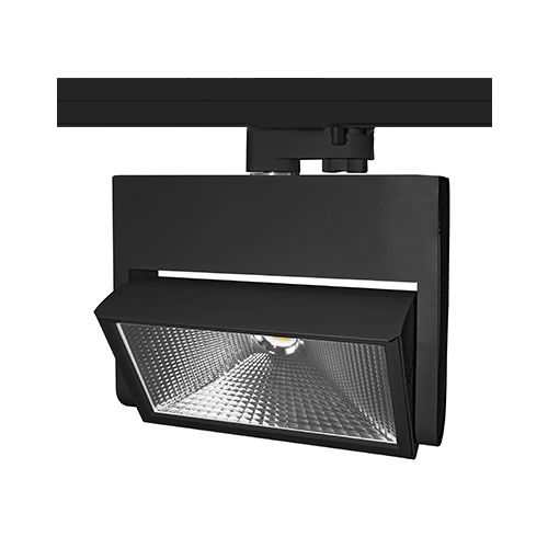 LED-Schienenleuchte - FLASH : TR124NW05 - Indigo Lighting - quadratisch / Aluminiumguss / für Gewerbegebrauch