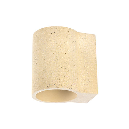 Moderne Wandleuchte - SANDY W : OU21057 - Indigo Lighting - für Außenbereich / Beton / rund
