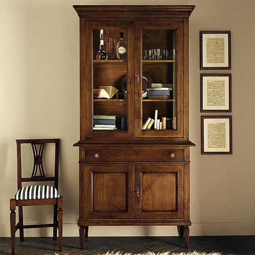 Vitrine / Louis XV - 540 - flli zorzella mobili - Glas / Holz