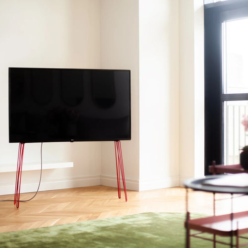 Moderner TV-Ständer - RED - Esthete LLC - Acryl / für Privatgebrauch / 200 x 200