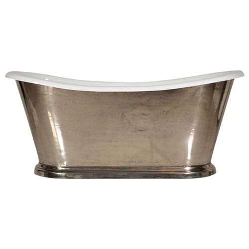 Ovale Badewanne - THE PARIS-NICKEL67 - Penhaglion - freistehend / Gusseisen / emailliertes Metall
