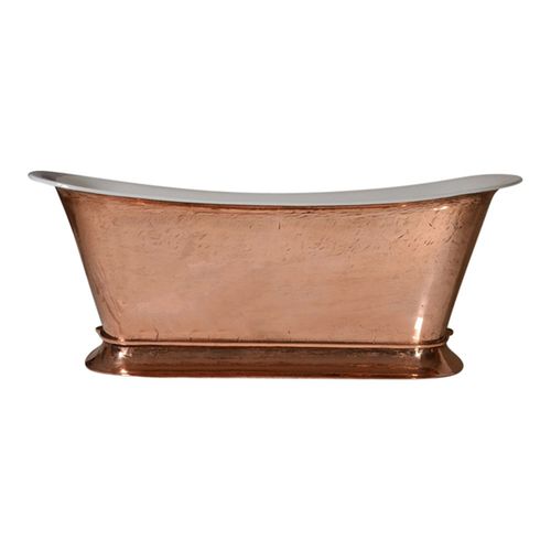 Ovale Badewanne - THE BORDEAUX-PC-67 - Penhaglion - freistehend / Gusseisen / Kupfer