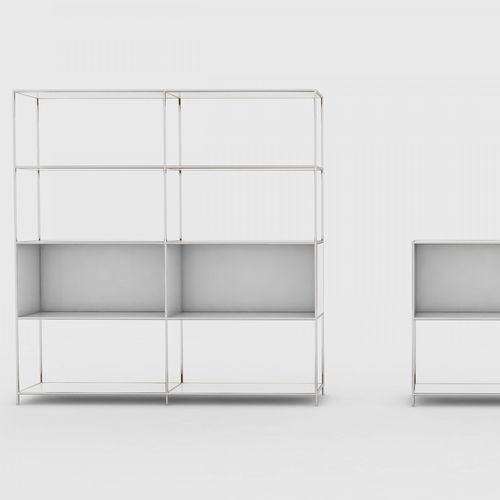 Modulregal - aamco - modern / Eiche / Nussbaum