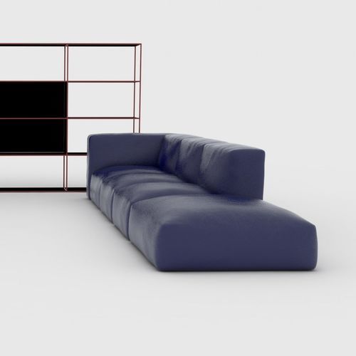 Modulsofa - JONAS  - aamco - Eck / modern / Leinen