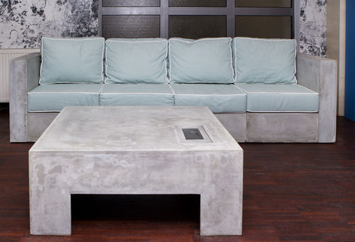 Modulsofa - MODULAR  - Living Concrete Ltd - modern / für Außenbereich / Beton