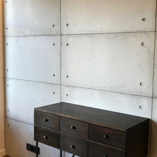 Dekorplatte für Bauanwendungen - FAIR-FACED - Living Concrete Ltd - Wand / Beton / glatt