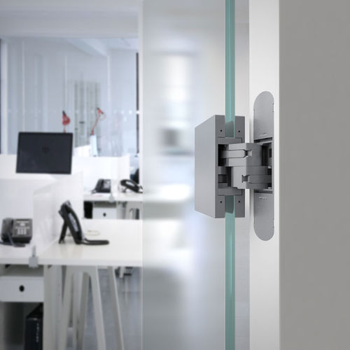 Scharnier für Glastür - 1080 GLASS - CEAM AMADEO S.P.A. - Zamak / unsichtbar / für Privatgebrauch