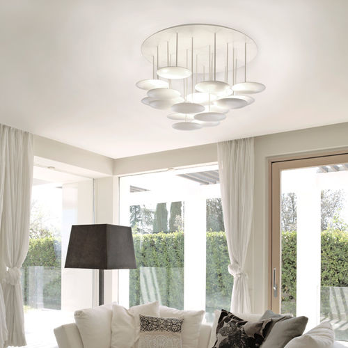 Moderne Deckenleuchte - CIRCLES - millelumen - Metall / LED / dimmbar