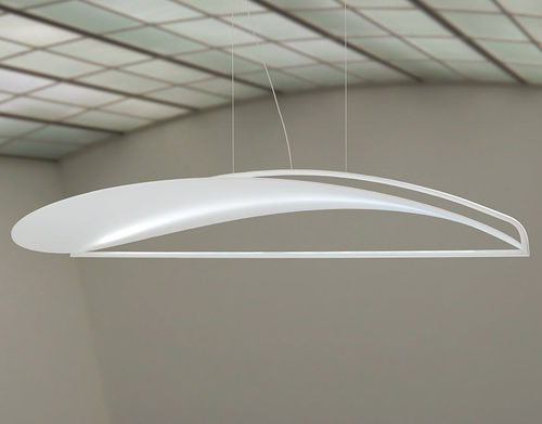 Hängelampe - SHIELD - millelumen - Aluminium / modern / schnurlos
