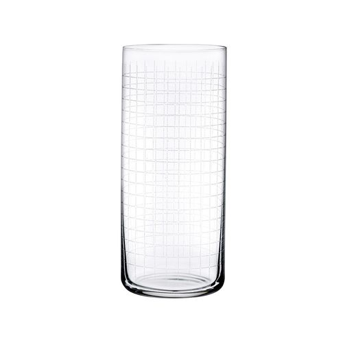 Whiskeyglas - FINESSE GRID - nude - für Cocktails / für Privatgebrauch / für Gewerbegebrauch