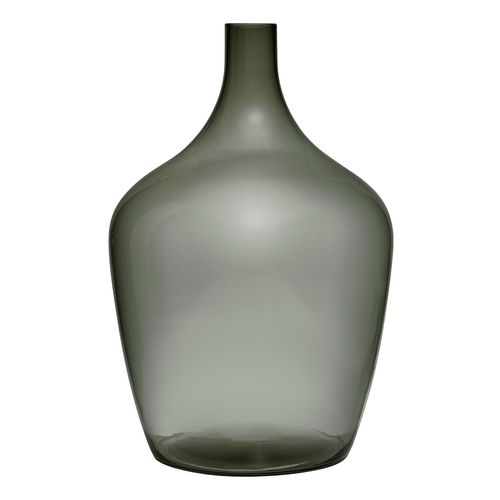 Moderne Vase - DAME JEANNE - nude - Glas