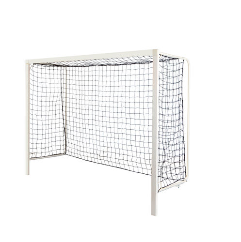 Handballtor / galvanisierter Stahl - S16037 - SODEX SPORT - in Bodenhülsen / weiß / kunststoffummantelt