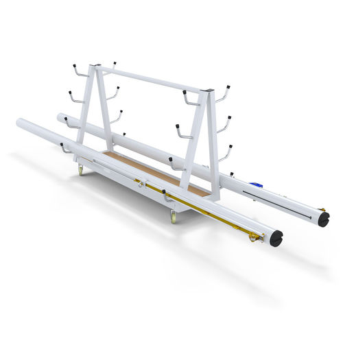 Wagen für Sportausstattung - S30454 - SODEX SPORT - für Gewerbegebrauch / Stahl / aus lackiertem Stahl