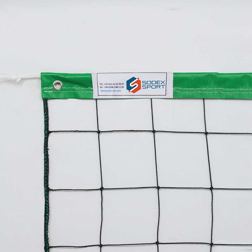 HDPE-Volleyballnetz - S32820 - SODEX SPORT - schwarz / 2 mm / für Wettkämpfe