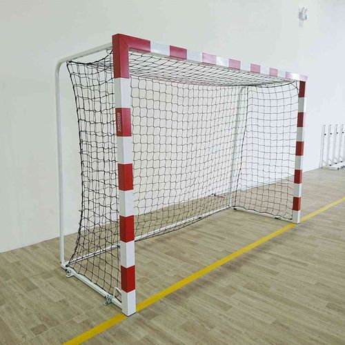 HDPE-Handballnetz - S16882 - SODEX SPORT - schwarz / weiß / rechteckig