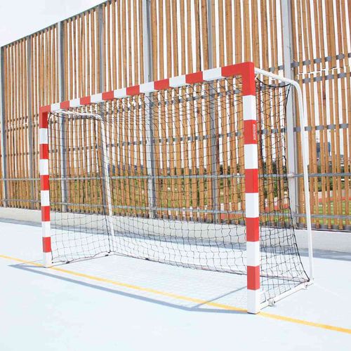 HDPE-Handballnetz - S16862 - SODEX SPORT - schwarz / weiß / rechteckig