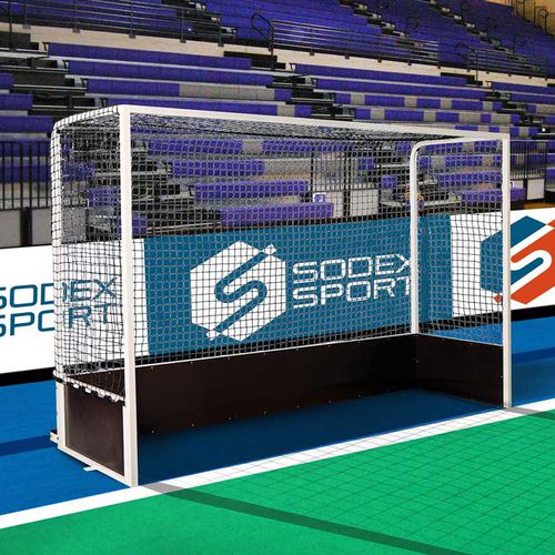 Metall-Hockeytor - S22256PZW - SODEX SPORT - stationär / weiß / thermolackiert
