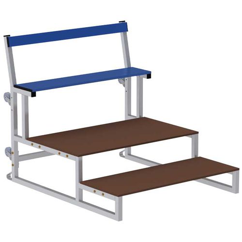 Mobile Sitztribüne - S35631 - SODEX SPORT - Holz / Stahl