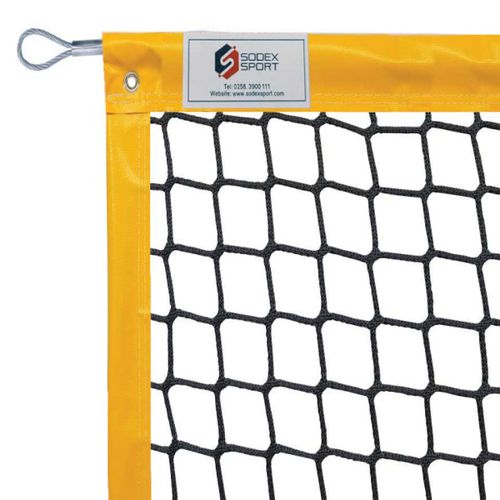 Tennis-Netz / Polypropylen - S25862KL - SODEX SPORT - schwarz / 4 mm / für Training