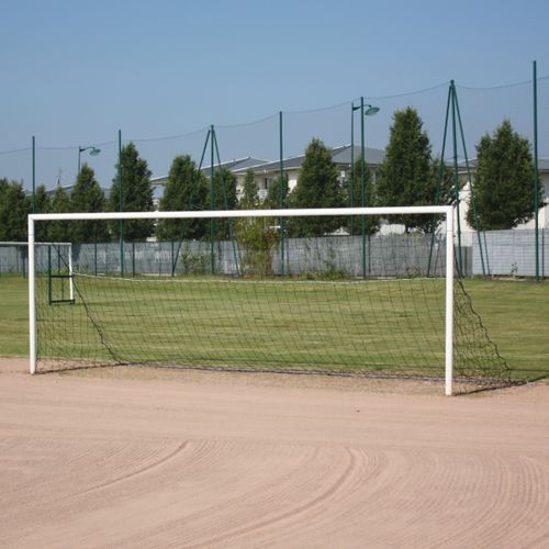 Aluminium-Fußballtor - S12102 - SODEX SPORT - stationär / in Bodenhülsen / weiß