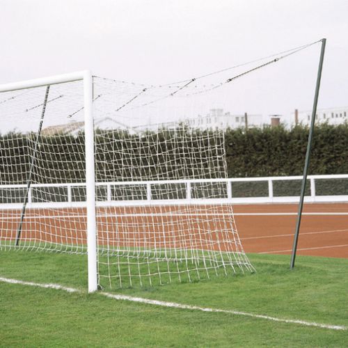 HDPE-Fußballtornetz - S12863 - SODEX SPORT - weiß / rechteckig / Quadratmaschen