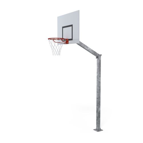 Basketballkorb für Außenbereich - S14025GC - SODEX SPORT - mit Befestigungssockel / galvanisierter Stahl / Glasfaser