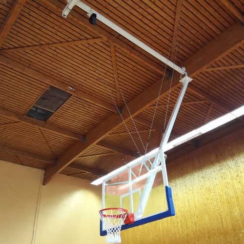 Basketballkorb für den Innenbereich - S14750 - SODEX SPORT - zur Deckenmontage / Stahl / EN 1270
