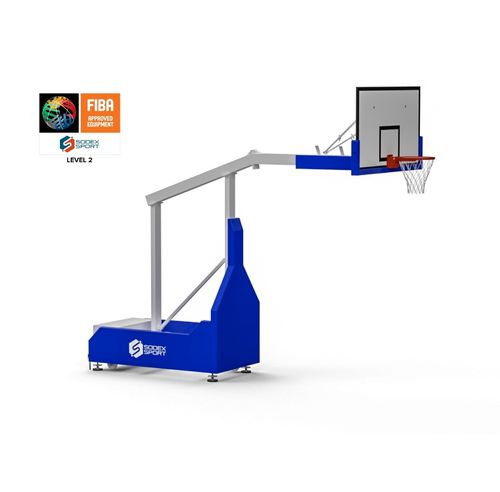 Basketballkorb für Außenbereich - S14635 - SODEX SPORT - 5x5 / transportierbar / mit Kippsicherung