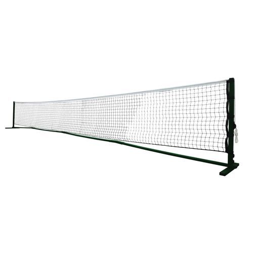 Pickleball-Pfosten / mit Kippsicherung - S25101V - SODEX SPORT - galvanisierter Stahl / grün / thermolackiert