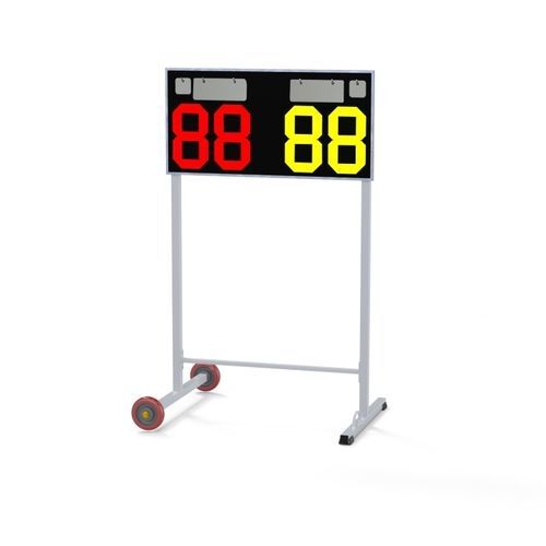 Multisporttor-Anzeigetafel - S16550 - SODEX SPORT - auf Rollen / tragbar